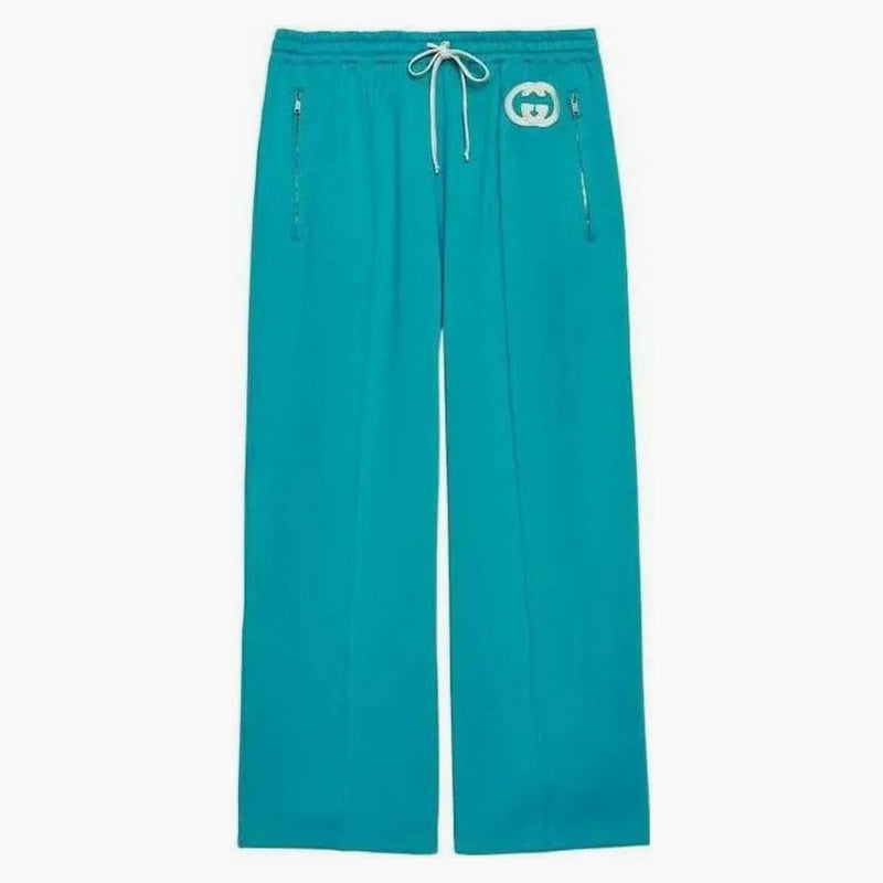 Gucci Interlocking G Pants Světle modrá