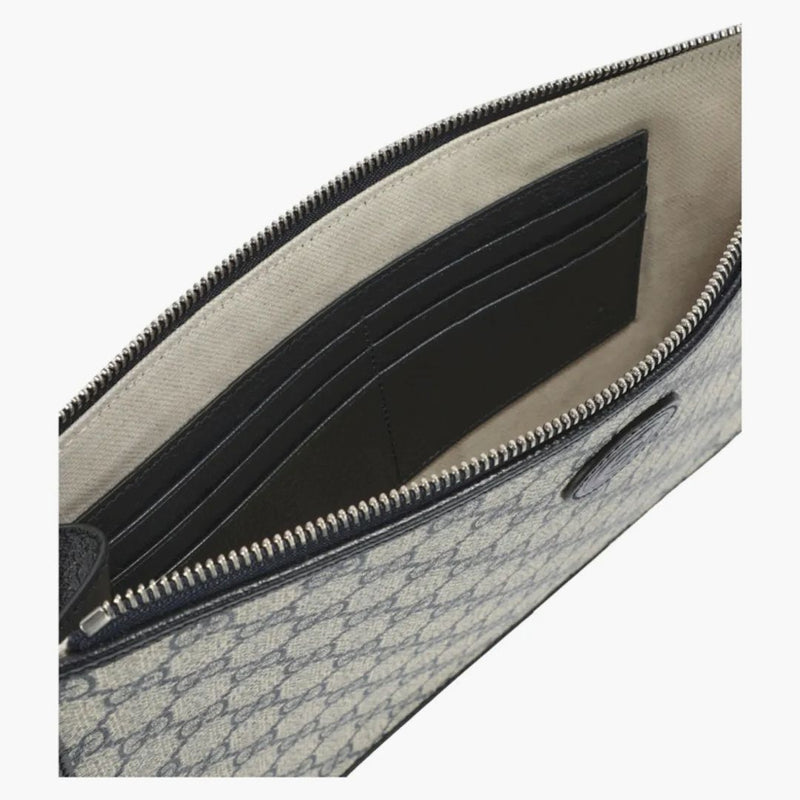 Gucci Interlocking G Pouch Beige/blue