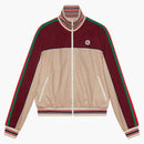 Gucci Interlocking G Print Jersey Jacket Beige