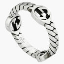Gucci Interlocking G Ring Silver
