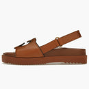 Gucci entrelazado g sandalias cuir cuero