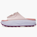 Gucci entrelazado g tobogán rosa púrpura (mujer)