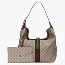 Gucci Jackie 1961 Borsa per spalla media Beige/Ebony