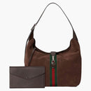 Gucci Jackie 1961 Střední taška na rameno hnědá