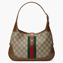 Gucci Jackie 1961 Shoulder Bag Small GG Supreme Beige/Ebony