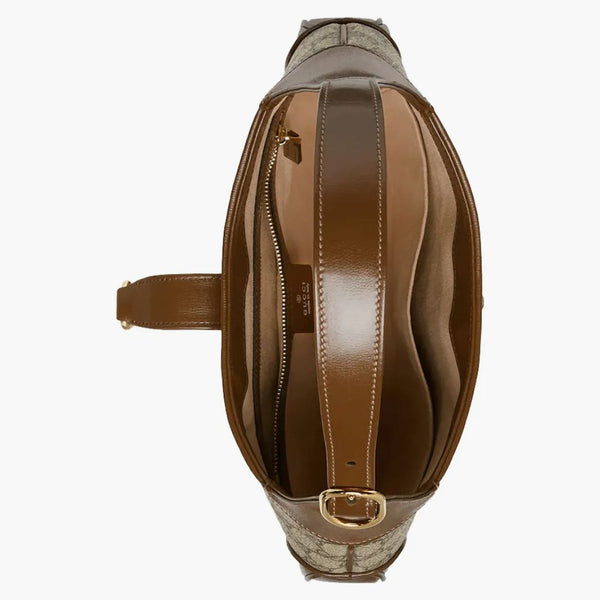 Gucci Jackie 1961 Ramenní taška malá GG Supreme Beige/Ebony