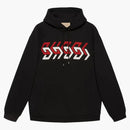 Gucci Jersey Sweatshirt with Gucci Mirror Print Black