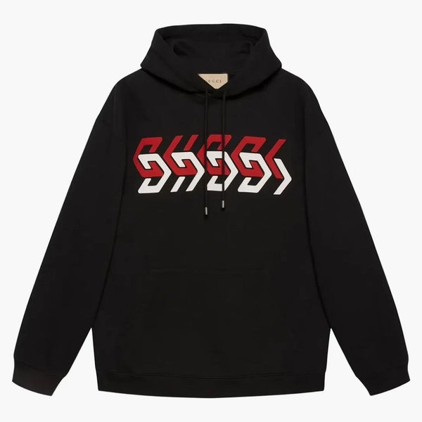 Bluza gucci koszulka z lustrem Gucci Drukuj czarny