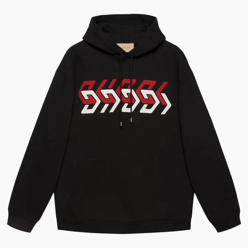 Bluza gucci koszulka z lustrem Gucci Drukuj czarny
