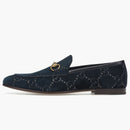 Gucci Jordaan GG Loafer Blue Velvet