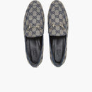 Gucci Jordaan Loafer Blue GG Canvas