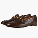 Gucci Jordaan Loafer Marrone in pelle