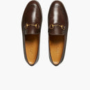 Gucci Jordaan Loafer Marrone in pelle