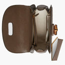 Gucci Jumbo Gg Bag With Bamboo Small Camel/ebony