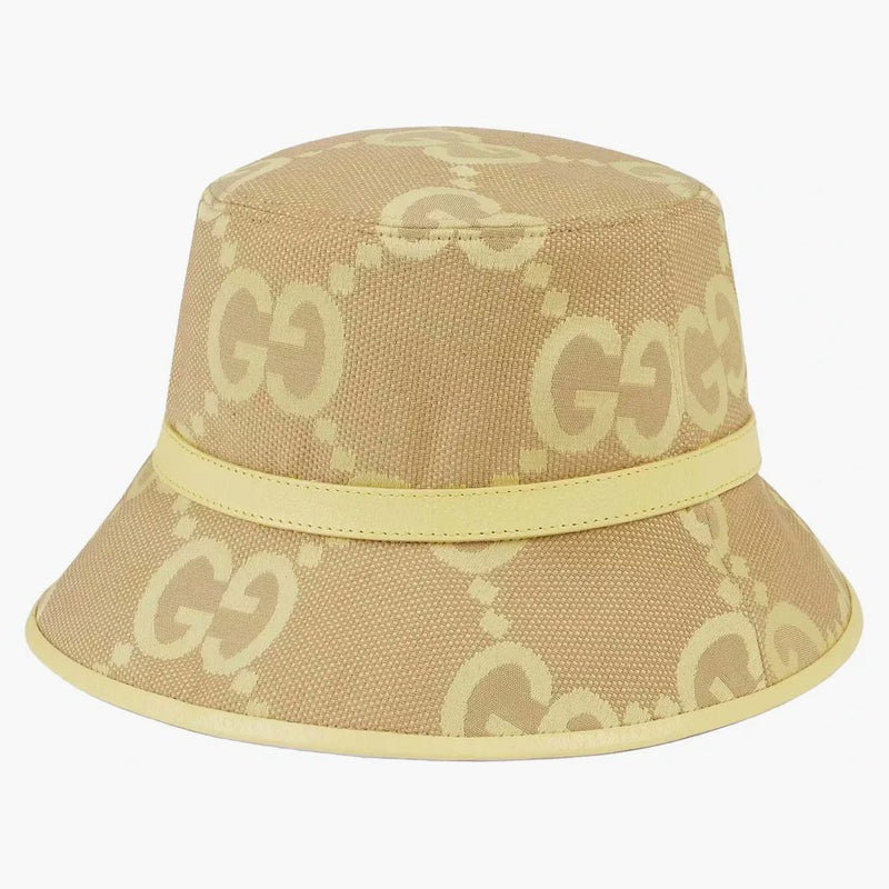 Gucci jumbo gg kbelík má béžovou/světle žlutou