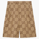 Gucci Jumbo GG Canvas Shorts Beige/Ebony