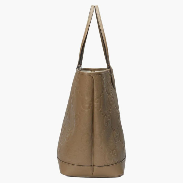 Gucci Jumbo GG Velká mrtvá taška taupe