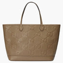 Gucci jumbo gg duża martwa torba taupe