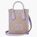 Gucci Jumbo Gg Mini Dead Bag Beige/Lilac