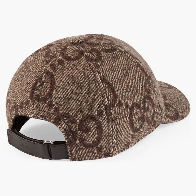Gucci Jumbo GG Cap Brown