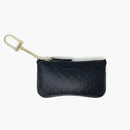 Gucci Key Pouch Microguccissima Black