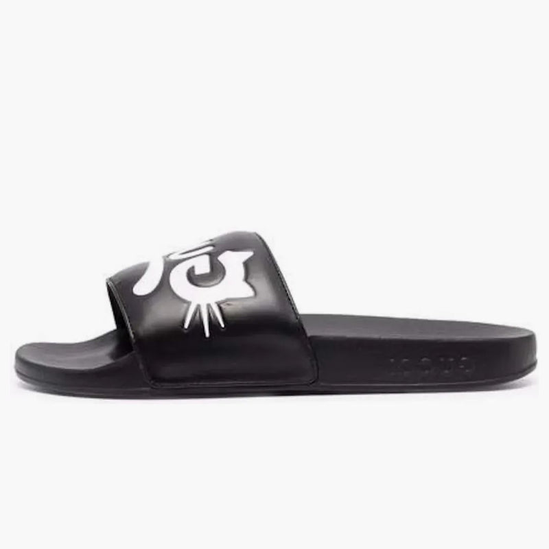 Gucci Kitty Logo Slides Black (women's)