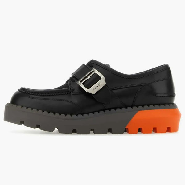 Gucci krajka up bot černý oranžový