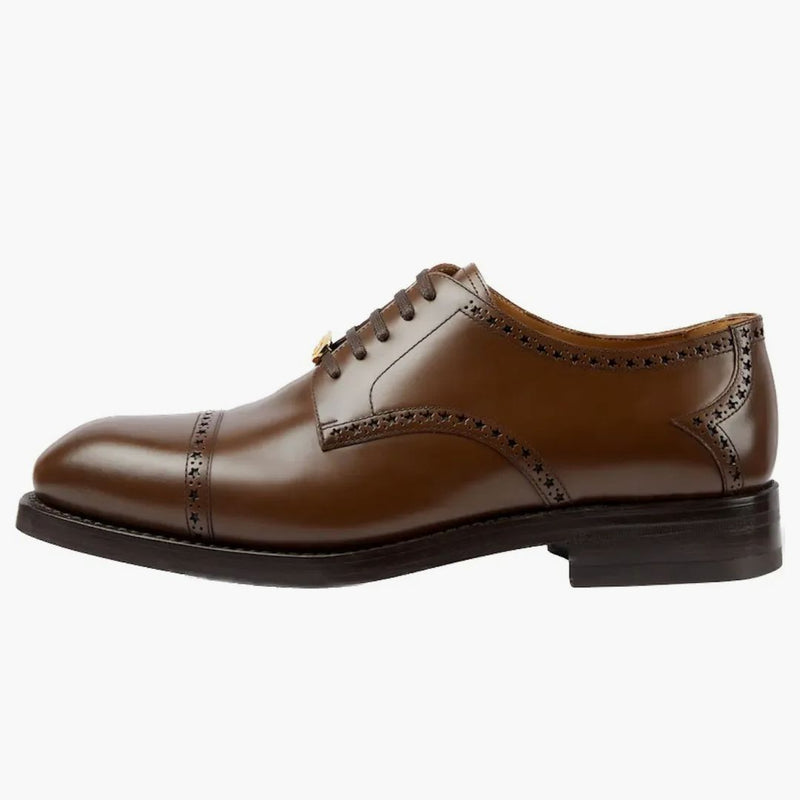 Gucci Lace-up Brogue Brown