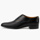Zapato de cordones de Gucci con doble G negro