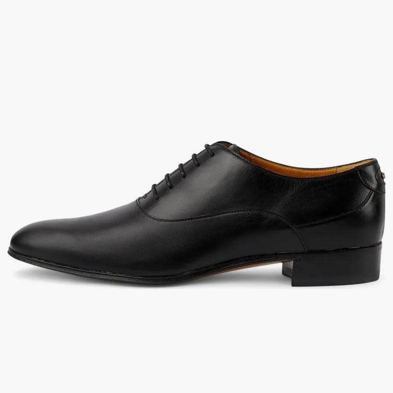 Gucci Lace-Up Shoe with Double G Black