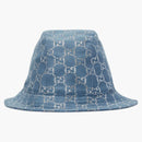 Gucci Lame Bucket Has Blue