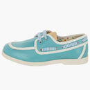 Gucci Leather Boat Shoes Light Blue (kid's)