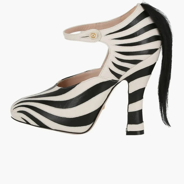 Gucci Lesley Ponytail Mary Jane Pumps Multi (women's)