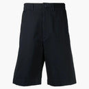 Logo Gucci Back Chino Shorts Black