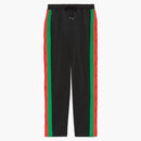Gucci Logo-Patch Drawstring Track Pants Black/Multi
