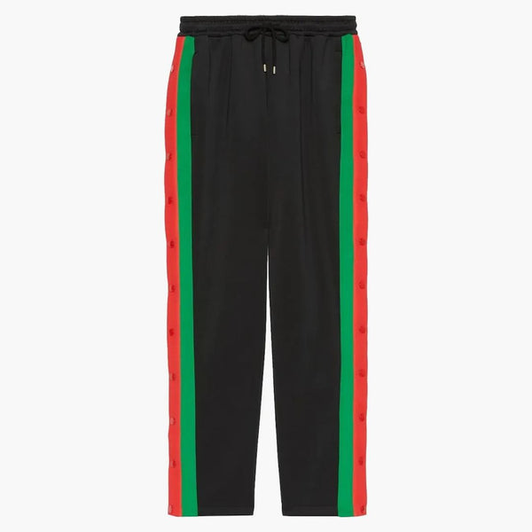 Gucci Logo-Patch Patch Track Pants Black/Multi