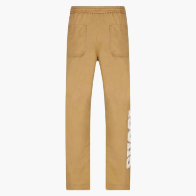 Gucci Logo-print Drawstring Pants Beige