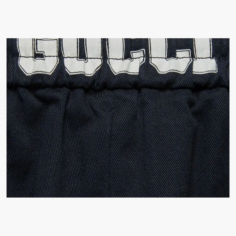 Gucci Logo-print Shorts Blue