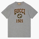 Logo Gucci T-shirt szary