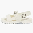 Gucci Logo Sandals White