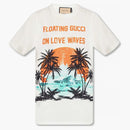 Gucci Love Waves Oversized T-Shirt White Multi
