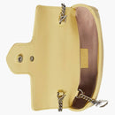 Gucci GG Marmont Matelasse Super Mini Bag Pastel Yellow