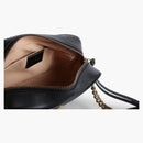 Gucci GG Marmont Camera Bag Matelasse Mini Black