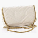 Gucci GG Marmont Matelasse Super Mini Bag White