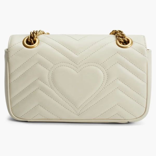 Gucci GG Marmont Matelasse Mini White