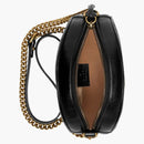 Gucci GG Marmont Round Shoulder Bag Mini Black