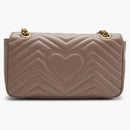 Gucci GG Marmont Small Matelasse Bag Dusty Pink