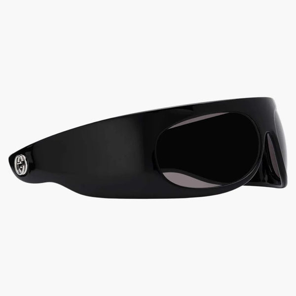 Occhiali da sole a forma di maschera Gucci Black (769796 J1691 1012)