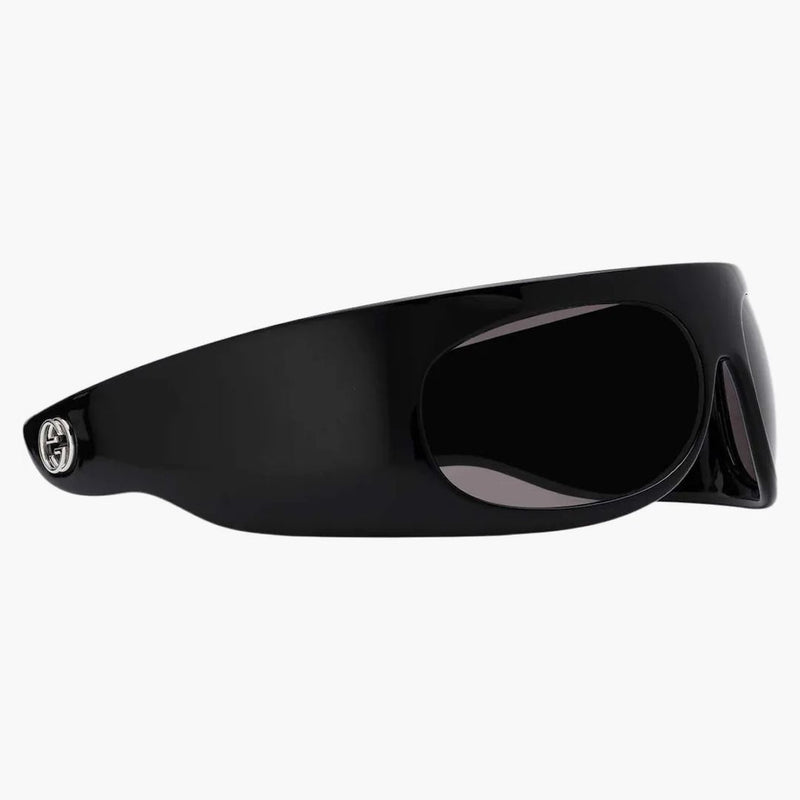 Occhiali da sole a forma di maschera Gucci Black (769796 J1691 1012)