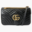 Gucci GG Marmont Bag Small Matelasse Negro